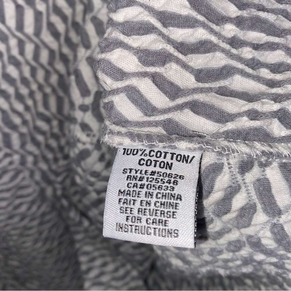 SOLD✨Habitat Size Small Stretchy 100% Cotton Lagenlook Top - Picture 7 of 7